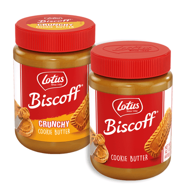 Lotus Biscoff Cookie Butter - Creamy and Crunchy Duo